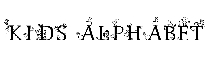 Kids Alphabet  لخطوط تنزيل