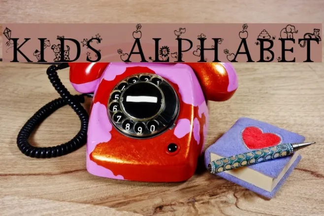 Kids Alphabet Example 3