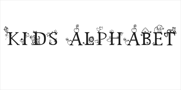 Kids Alphabet Logo