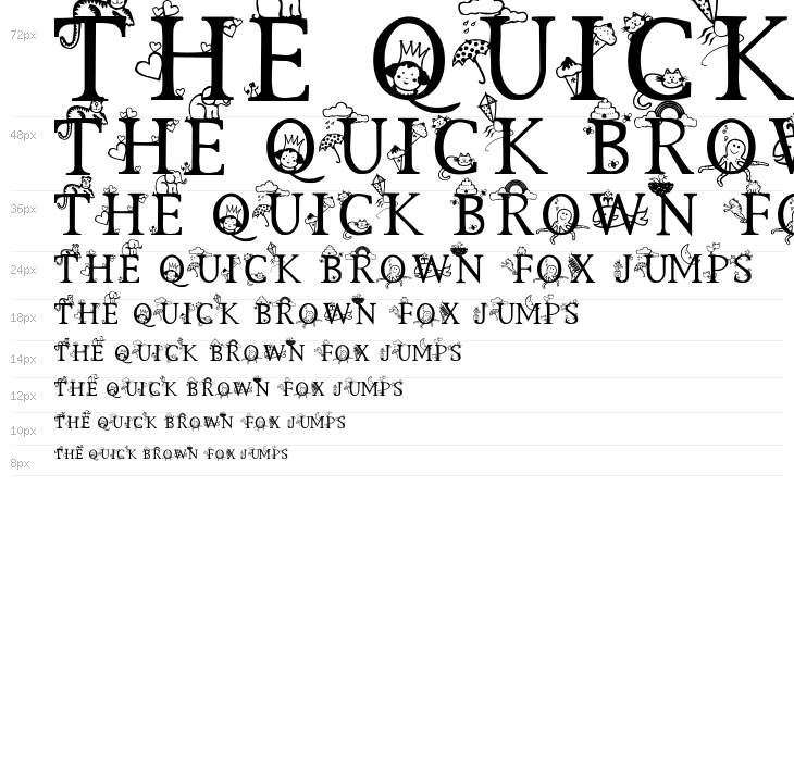 Kids Alphabet Waterfall