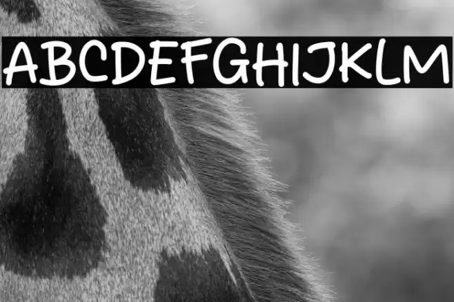 Kids Ballad 字体 examples