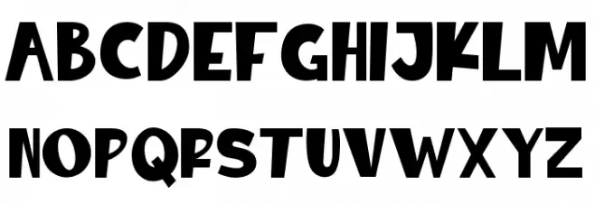 Kids Board Font Litere mari