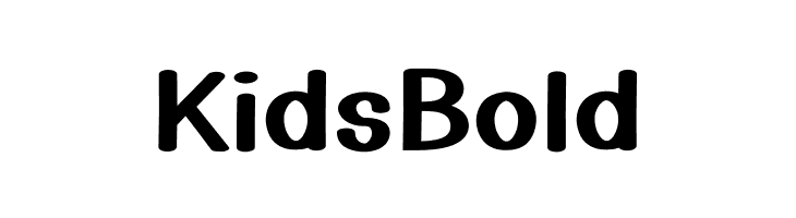 Kids Bold  Descarca Fonturi Gratis