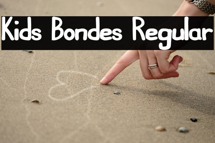 Kids Bondes Regular Example 1