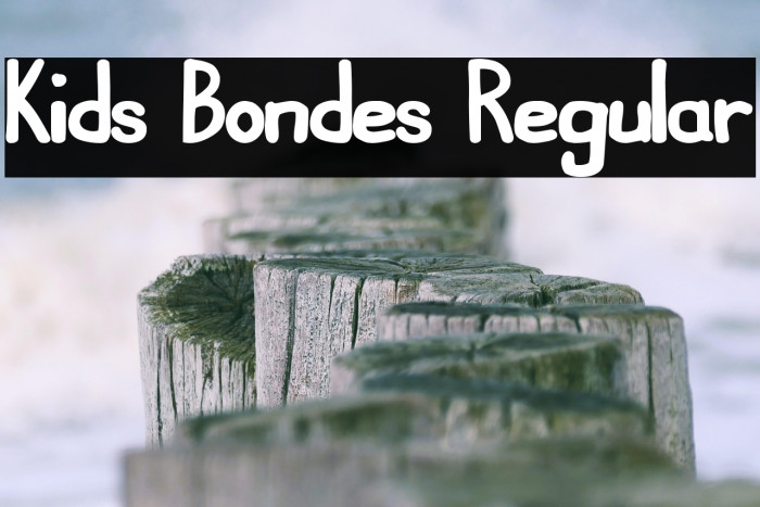 Kids Bondes Regular Example 3