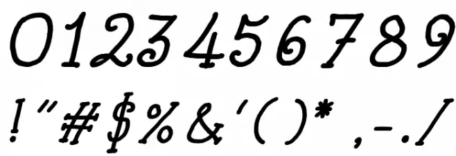 Kids Book Bold Italic Font OTHER CHARS