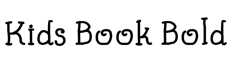 Kids Book Bold Font