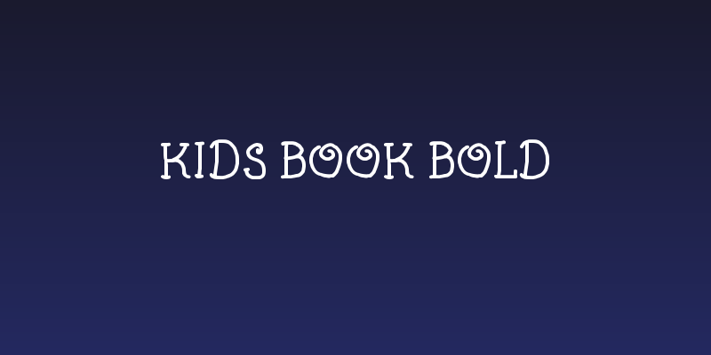 Kids Book Bold Social Header