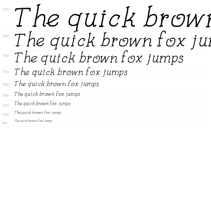 Kids Book Italic Waterfall