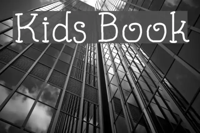 Kids Book Font examples