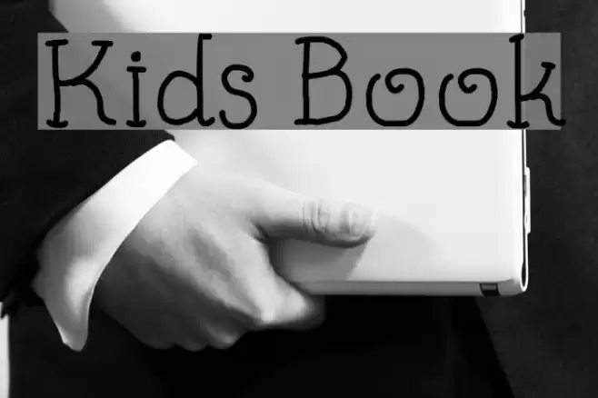 Kids Book Font examples