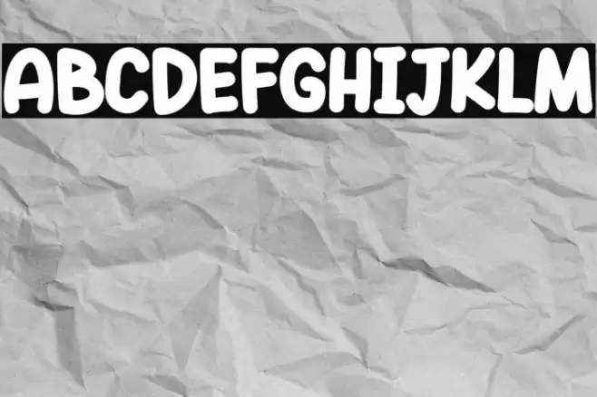 Kids Bus フォント examples