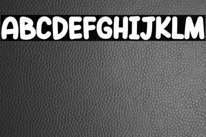 Kids Bus フォント examples