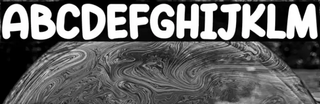 Kids Bus フォント examples