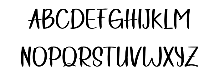 Kids Candy Font LOWERCASE
