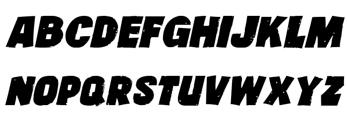 Kids Club House Italic Font LOWERCASE