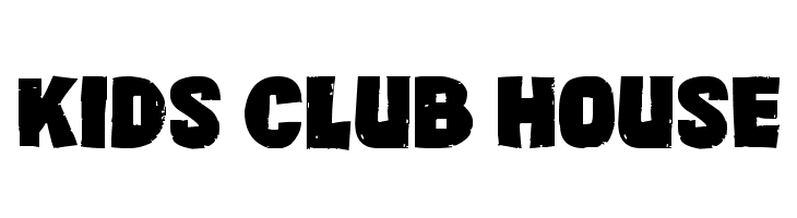 Kids Club House  免费字体下载