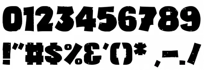 Kids Club House Font OTHER CHARS