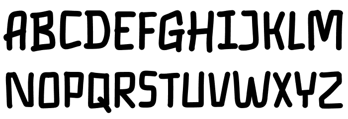 Kids Draw Шрифта ВЕРХНИЙ