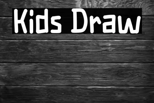 Kids Draw Caratteri examples