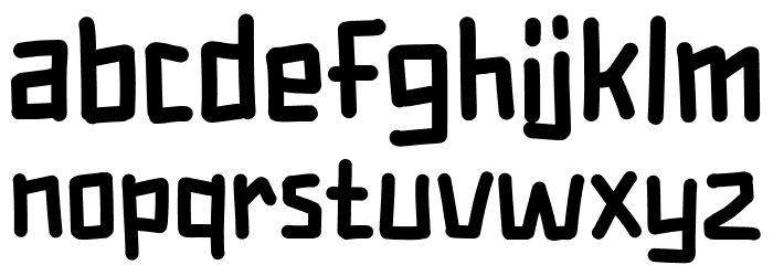 Kids Draw Font LOWERCASE