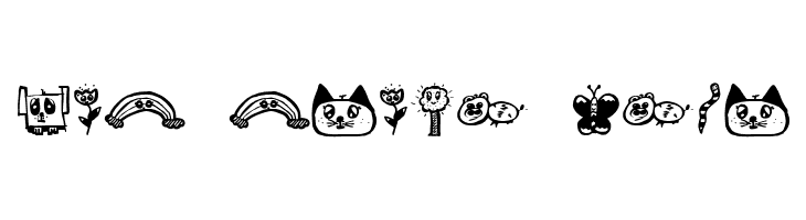 Kids Drawings Regular  नि: शुल्क फ़ॉन्ट्स डाउनलोड