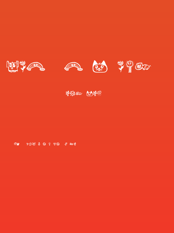 Kids Drawings Regular Poster