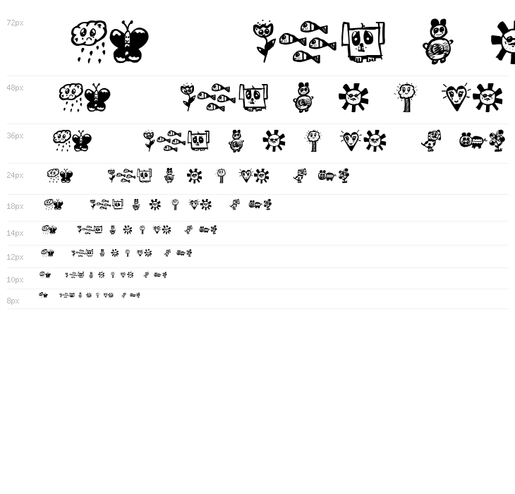 Kids Drawings Regular Waterfall