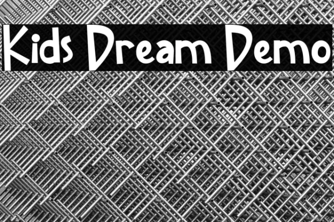 Kids Dream Demo Example 1