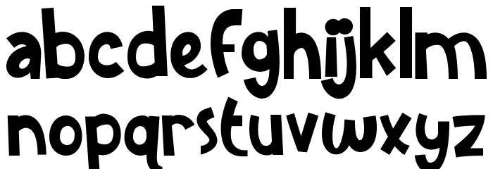 Kids Dream Demo Font LOWERCASE