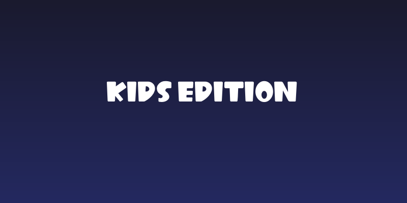 Kids Edition Social Header