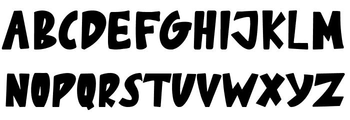 Kids Experiment Schriftart Groß