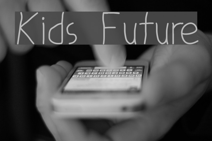 Kids Future لخطوط تنزيل examples
