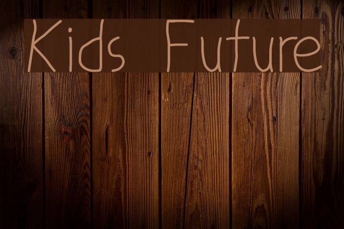 Kids Future لخطوط تنزيل examples