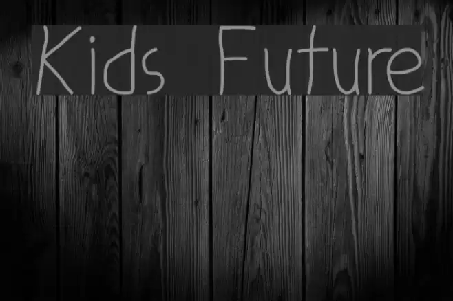 Kids Future Font examples