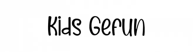 Kids Gefun  font caratteri gratis