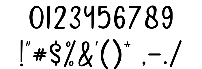 Kids Gefun Font Alte caractere