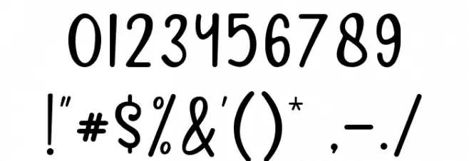 Kids Gefun Font Alte caractere