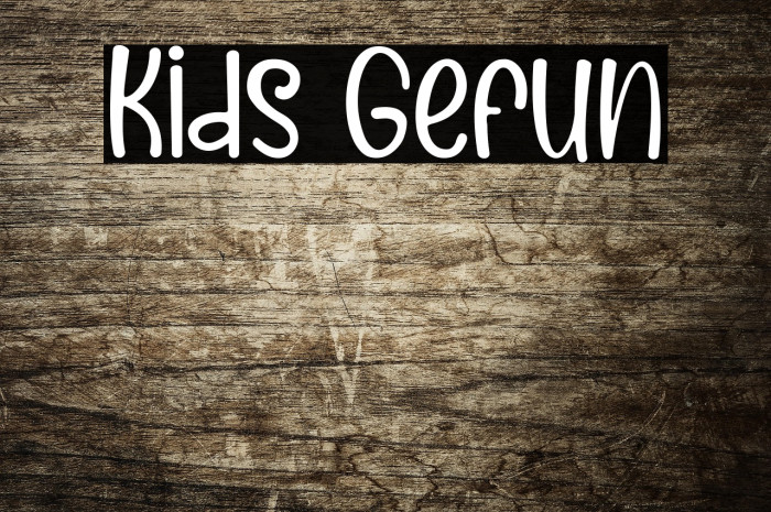 Kids Gefun Example 3