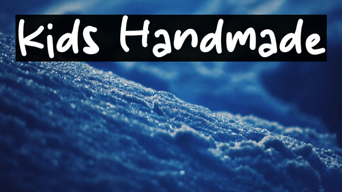 Kids Handmade Example 3