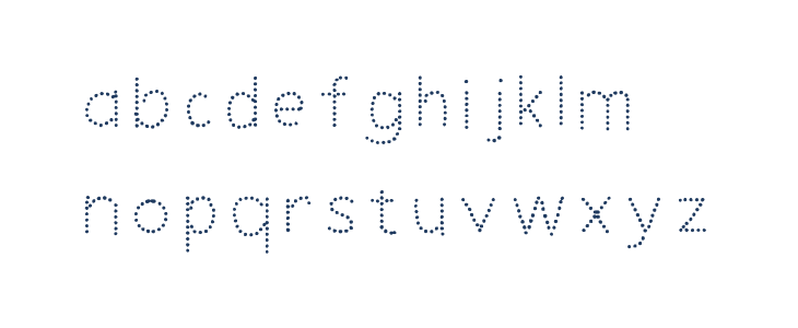 Kids Handwriting Tracin Regular Lowercase