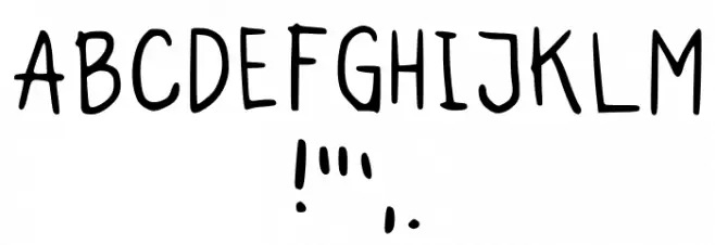 Kids Ideas Regular Font OTHER CHARS