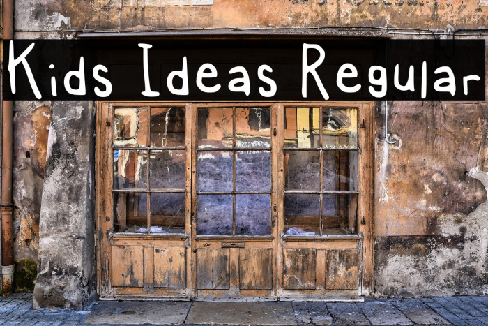 Kids Ideas Regular Example 3