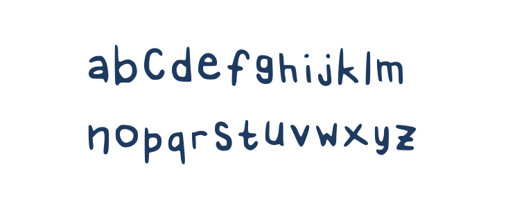 Kids Ideas Regular Lowercase