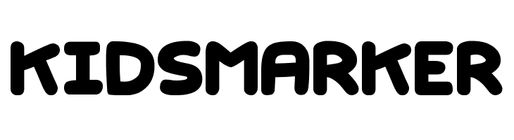 Kids Marker Font
