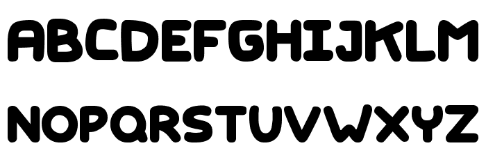 Kids Marker Font LOWERCASE