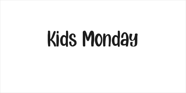 Kids Monday Logo