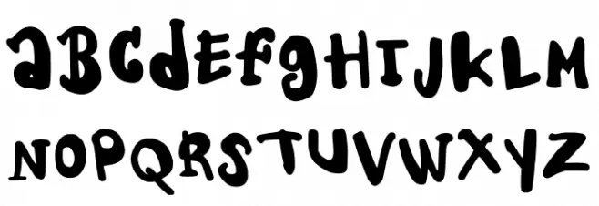 Kids Note Шрифта ВЕРХНИЙ