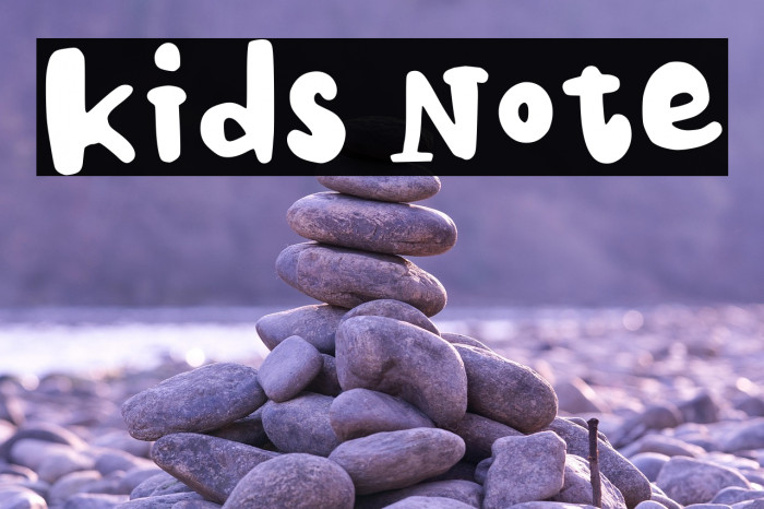 Kids Note Example 3