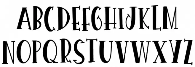Kids Now Regular Font UPPERCASE